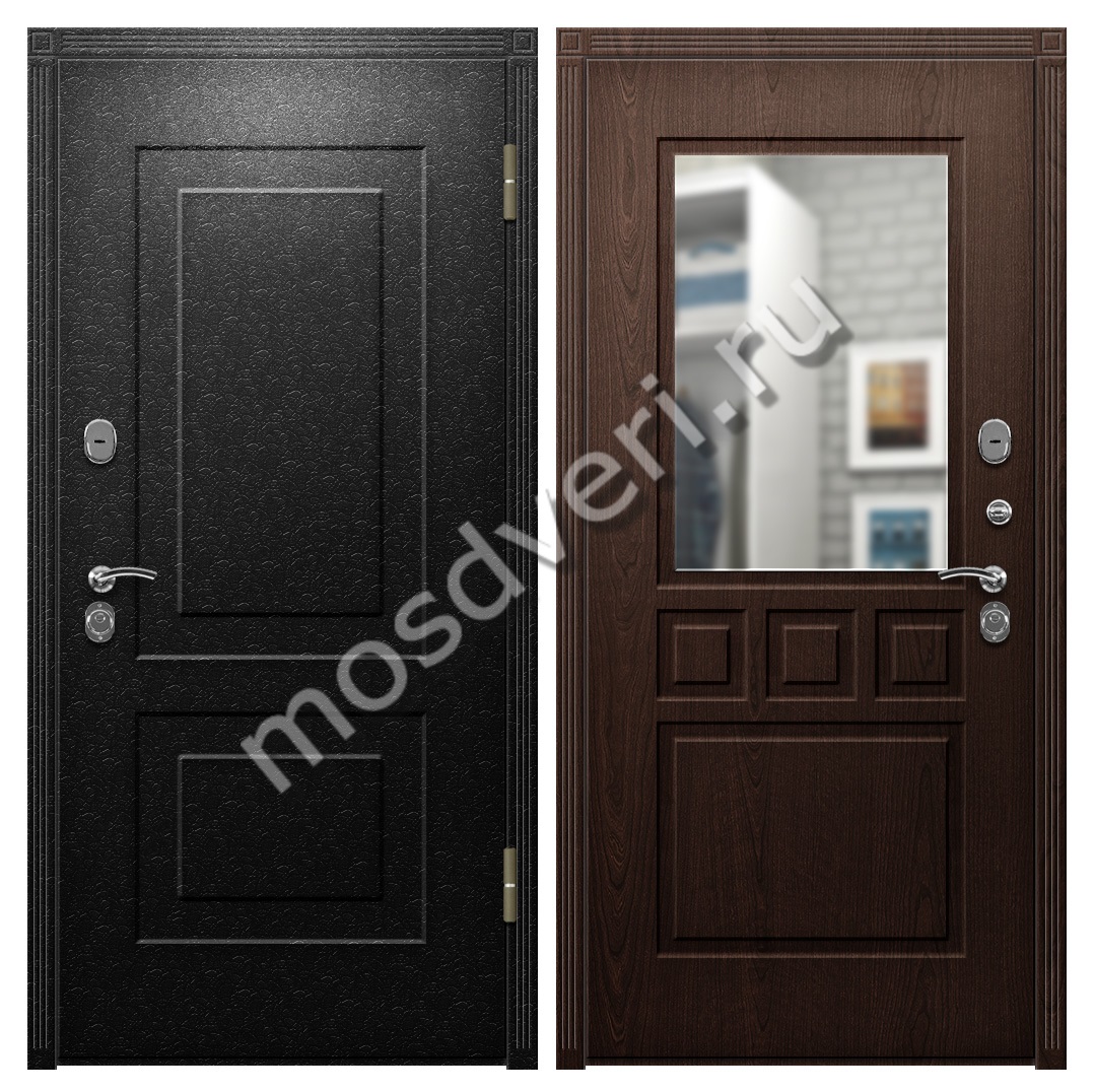 Входная дверь для улицы с терморазрывом TD-128 - купить от производителя Мосдвери Входная дверь для улицы с терморазрывом TD-128