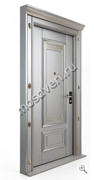 Трехконтурная входная дверь в квартиру TVK-05 - купить от производителя Мосдвери Трехконтурная входная дверь в квартиру TVK-05